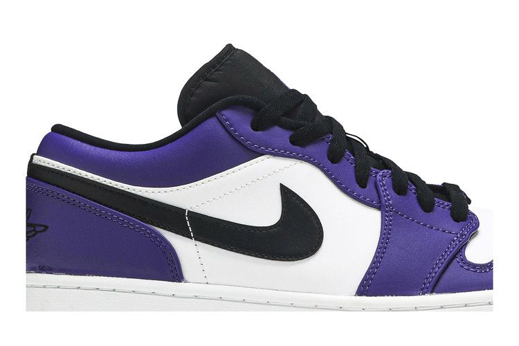 Jordan 1 Low Court Purple White
