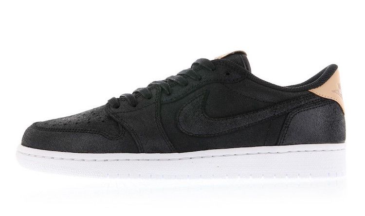 Jordan 1 Retro Low OG Black Vachetta