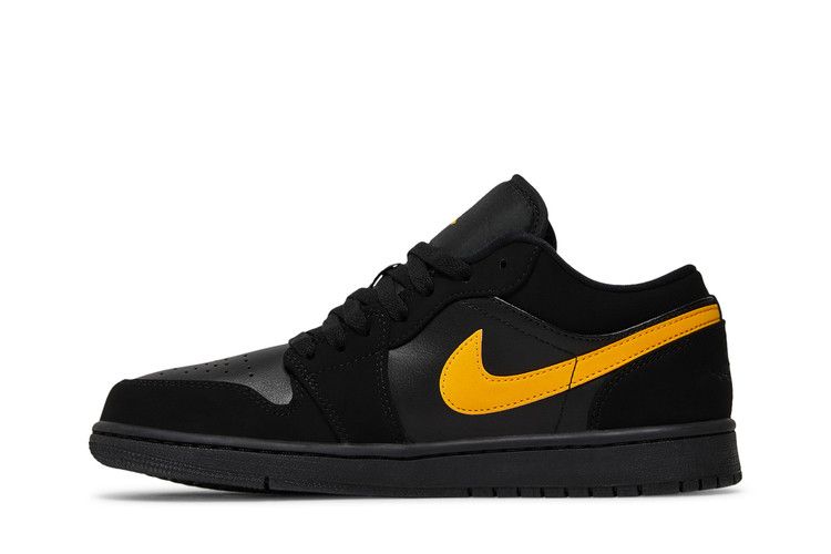 Jordan 1 Low Black University Gold