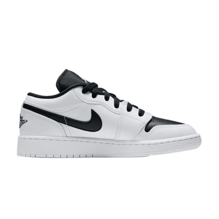 Jordan 1 Low White Black Patent (GS)