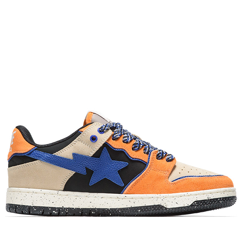 A Bathing Ape Bape Sk8 Sta #1 M2 - Orange/Blue