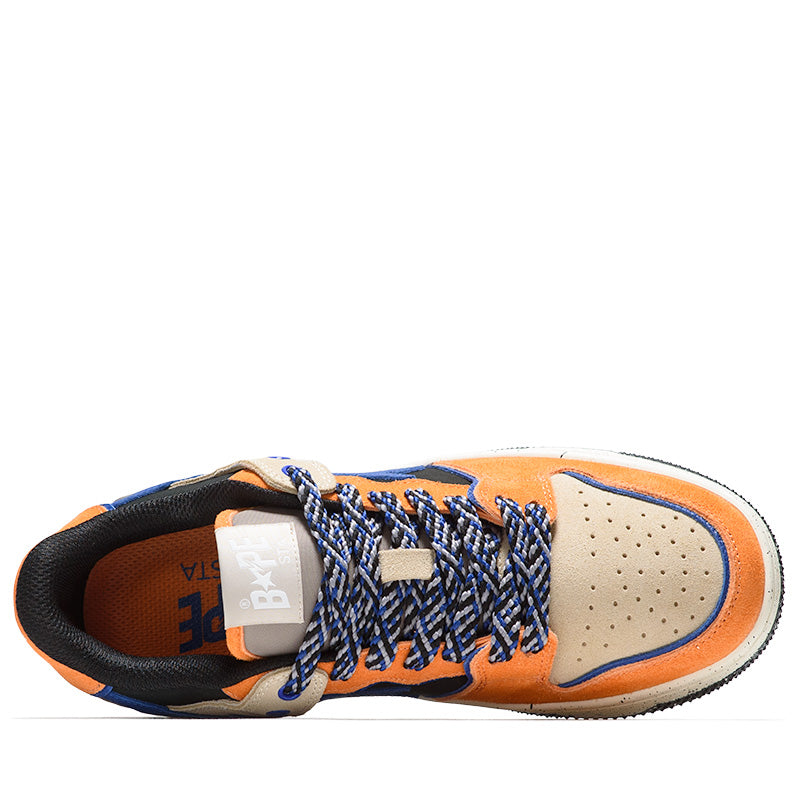 A Bathing Ape Bape Sk8 Sta #1 M2 - Orange/Blue