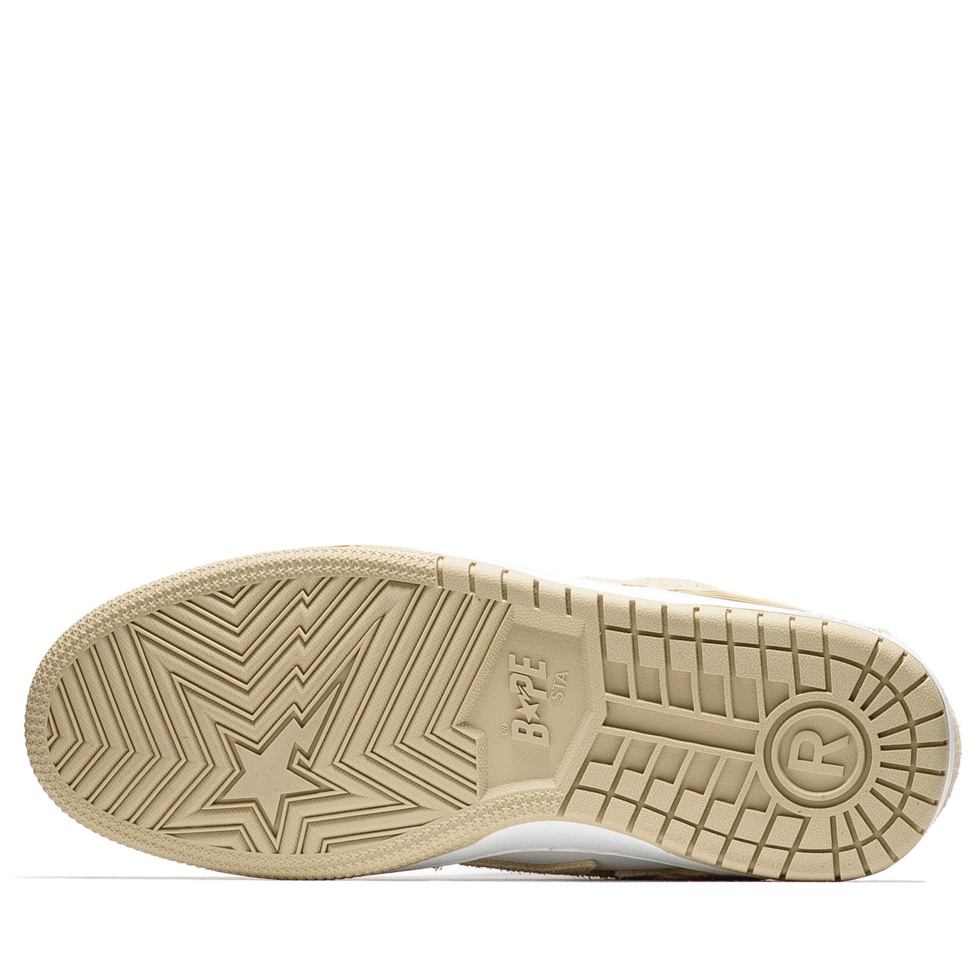 A Bathing Ape Sk8 Sta #3 - Beige/White