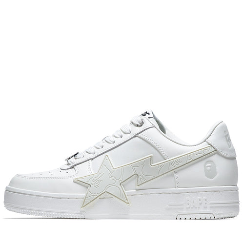 A Bathing Ape Bape Sta OS #2 - White/Grey