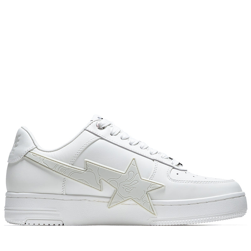 A Bathing Ape Bape Sta OS #2 - White/Grey