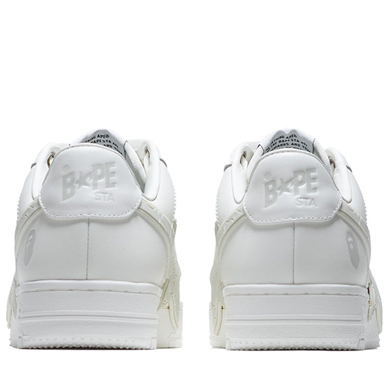 A Bathing Ape Bape Sta OS #2 - White/Grey
