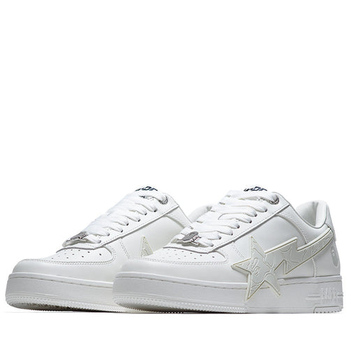A Bathing Ape Bape Sta OS #2 - White/Grey
