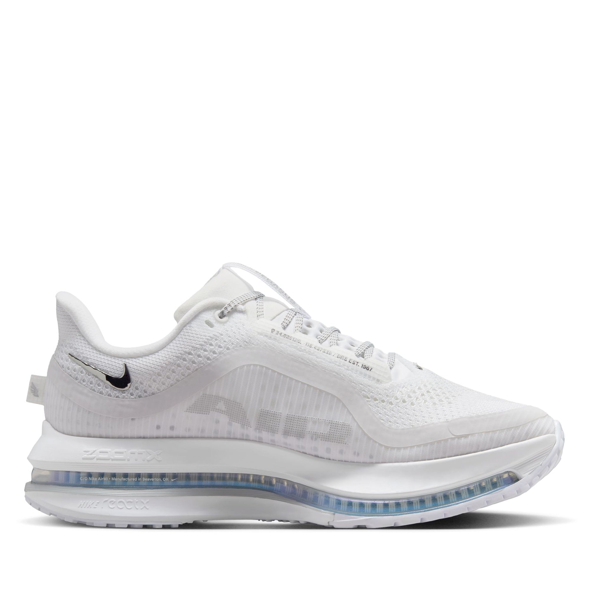 Women's Nike Pegasus Premium - White/Metallic Silver