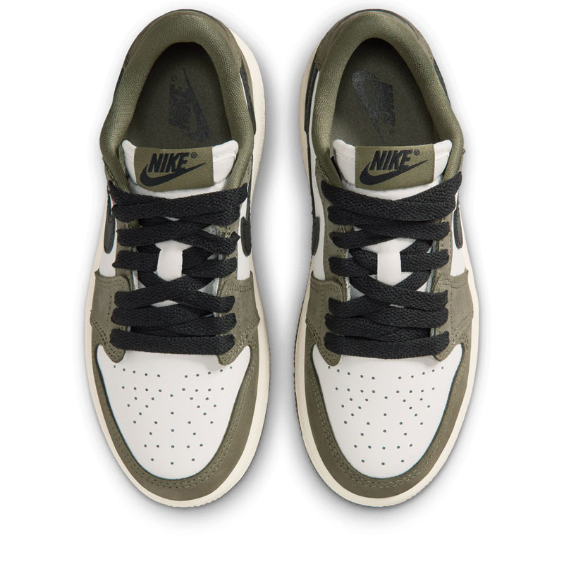 Jordan 1 Retro Low OG (PS) - Medium Olive/Black