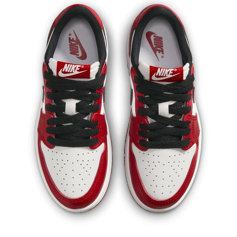 Jordan 1 Retro Low OG 'Chicago' (PS) - Varsity Red/Black