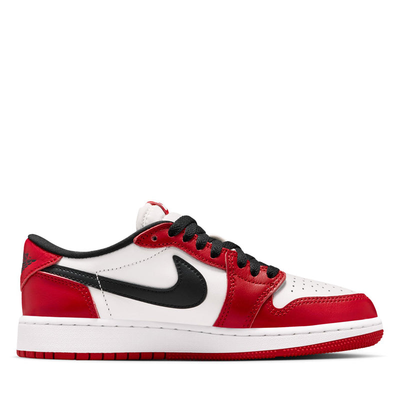 Air Jordan 1 Retro Low OG 'Chicago' (GS) - Varsity Red/Black