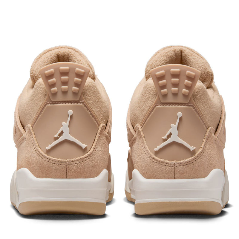 Women's Air Jordan 4 Retro 'Cozy' - Hemp/Light Orewood Brown