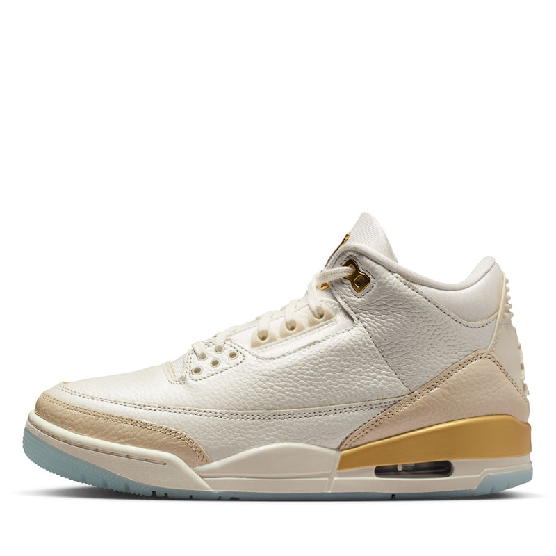 Women's Air Jordan 3 Retro 'Champagne And Oysters' - Sail/Team Gold