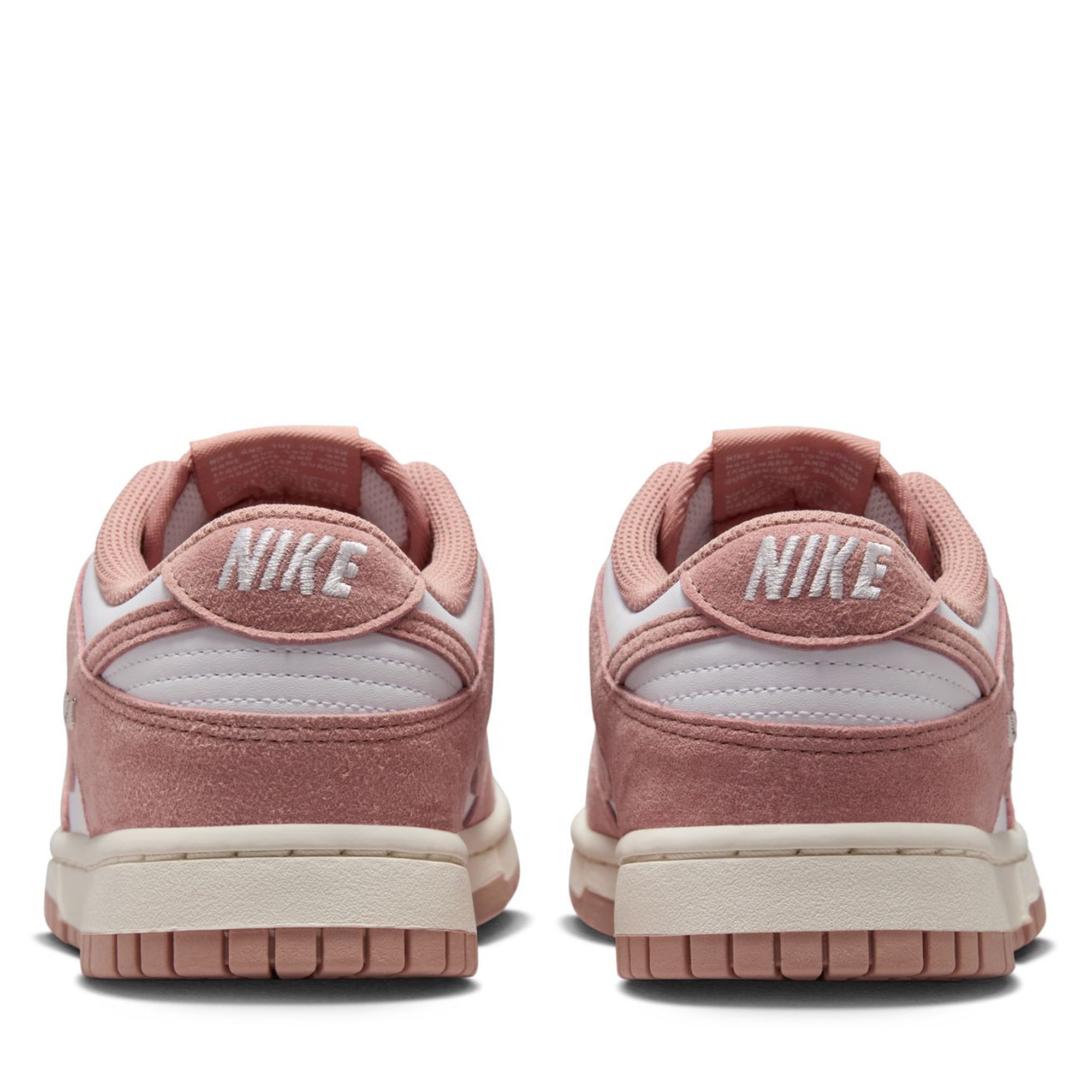 Women's Nike Dunk Low - White/Particle Pink