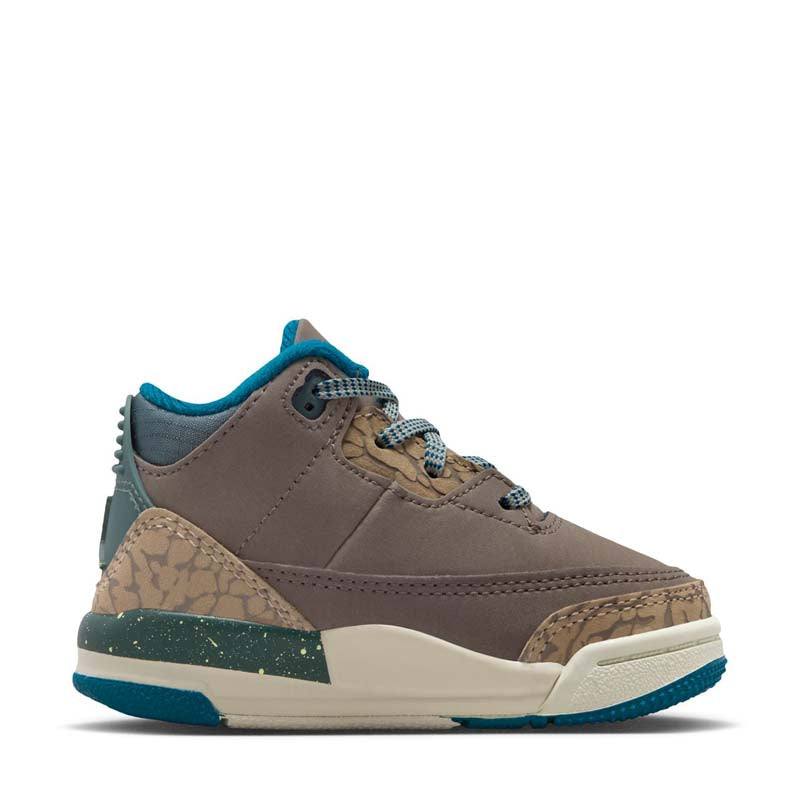 Jordan 3 Retro (TD) - Olive Grey/Green Abyss