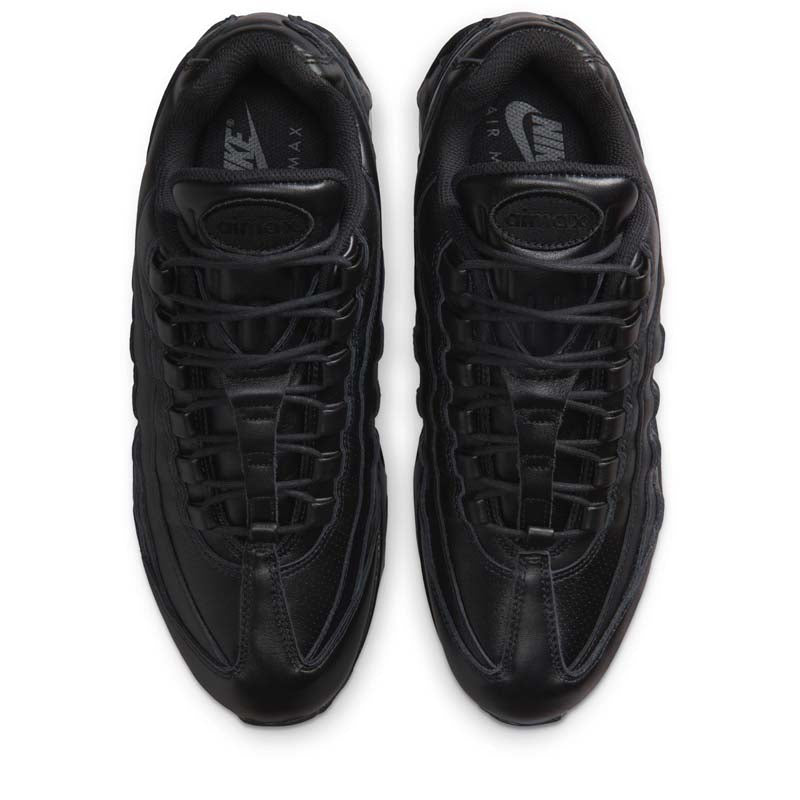 Nike Air Max 95 OG 'Black Leather' - Black/Black