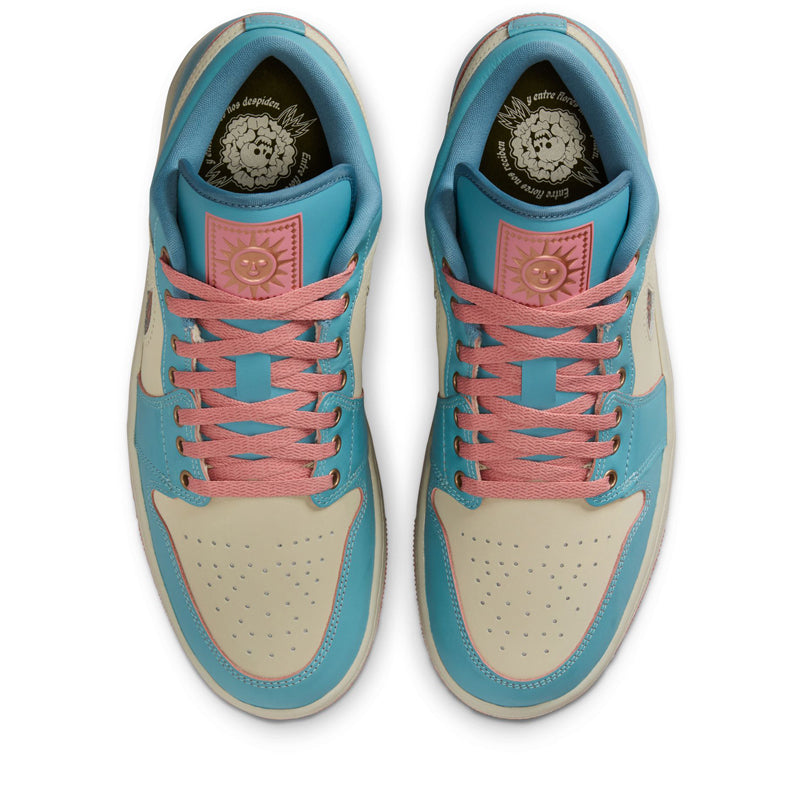 Air Jordan 1 Low SE 'Somos Eternos' - Denim Turquoise/Smoky Blue