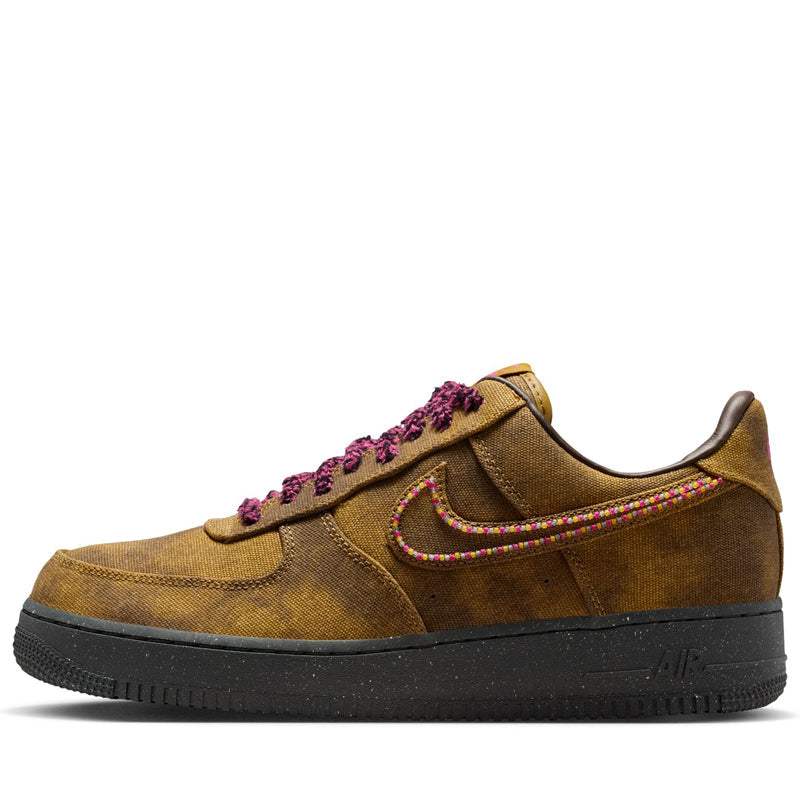 Nike Air Force 1 Boucle QS - Desert Moss/Fierce Pink