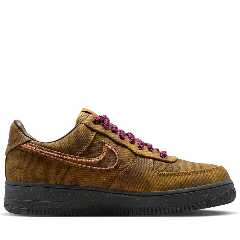 Nike Air Force 1 Boucle QS - Desert Moss/Fierce Pink