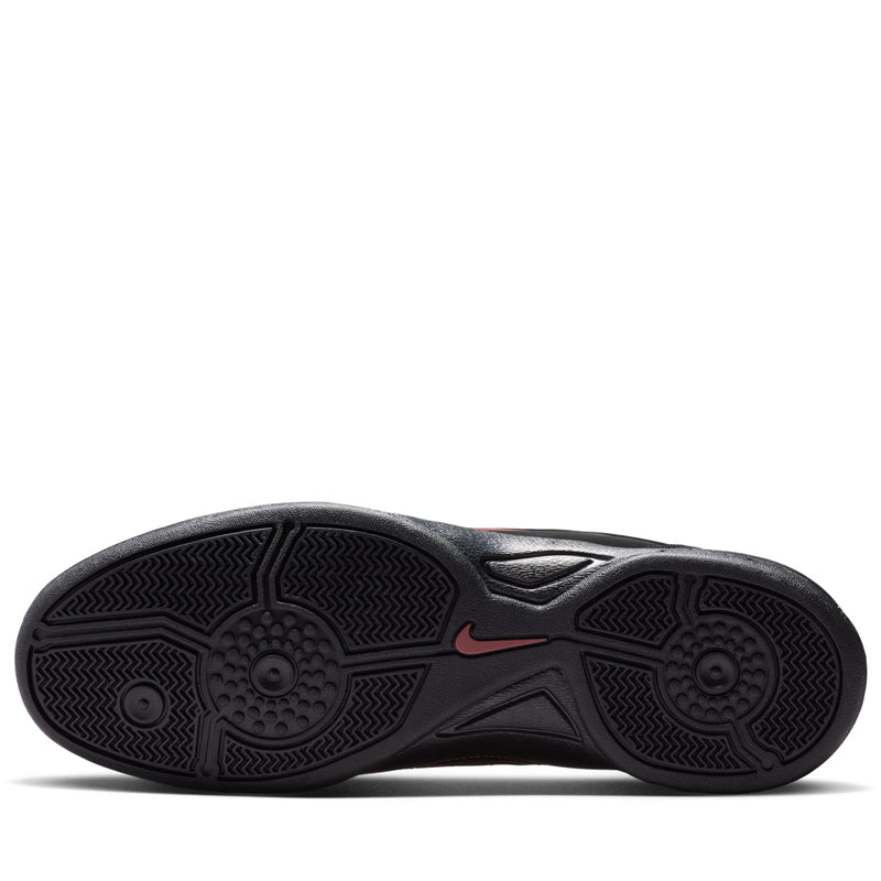 Nike T90 Premium Tiempo - Black/Red Sepia