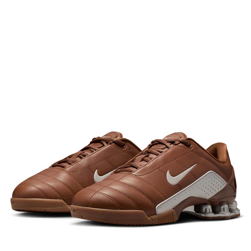 Women's Nike T90 Shox Magia - Pecan/Metallic Silver