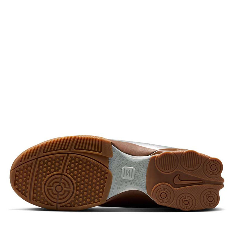 Women's Nike T90 Shox Magia - Pecan/Metallic Silver