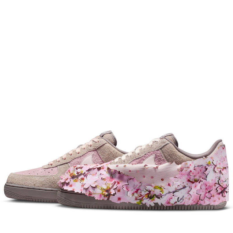 Nike Air Force 1 '07 Premium 'Cherry Blossoms' - Malt/Light Soft Pink