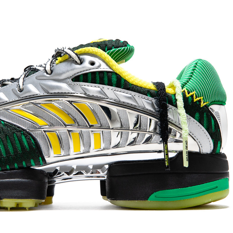 Brain Dead x Adidas Climacool 2 - Core Black/Impact Yellow
