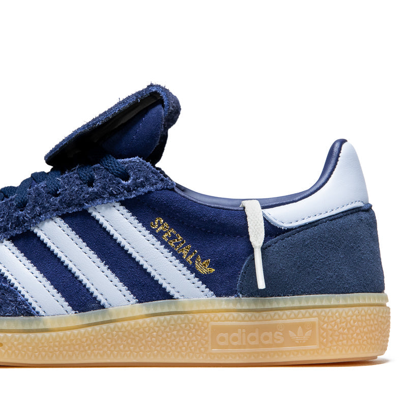 Women's Adidas Handball Spezial LT - Dark Blue/Crystal Sky