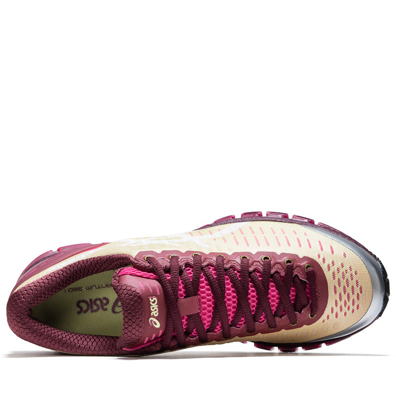 Above The Clouds x Asics Gel-Quantum 360 I - Soft Yellow/Brisket Red