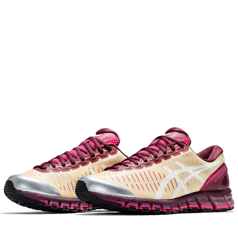 Above The Clouds x Asics Gel-Quantum 360 I - Soft Yellow/Brisket Red