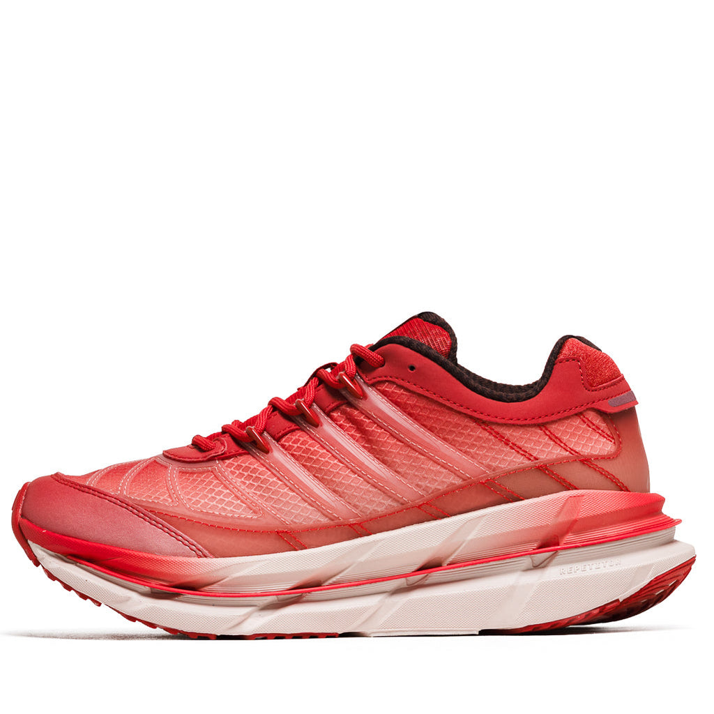 Politics x Adidas Adistar HRMY 'Red Snapper' - Bright Red/Off White