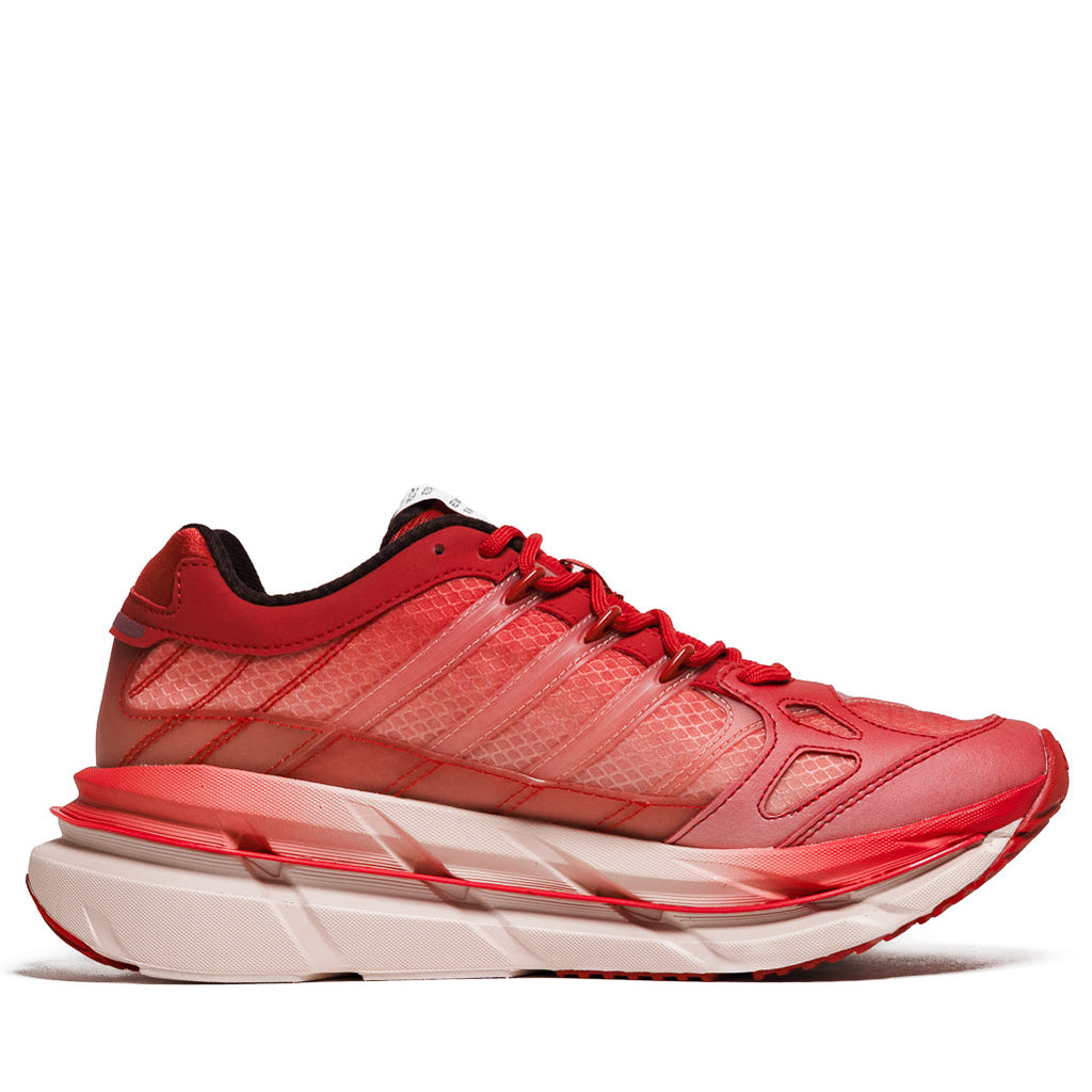 Politics x Adidas Adistar HRMY 'Red Snapper' - Bright Red/Off White