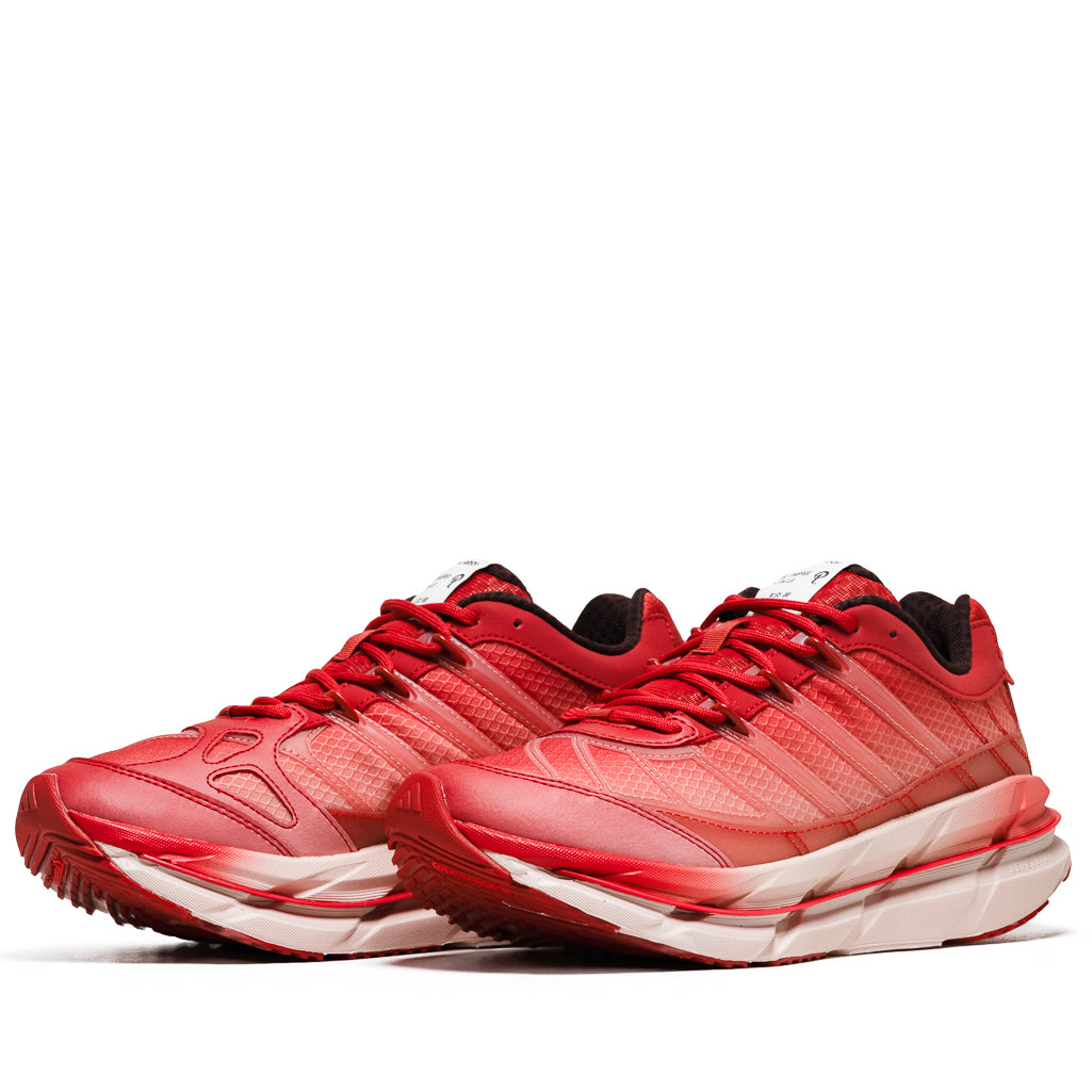 Politics x Adidas Adistar HRMY 'Red Snapper' - Bright Red/Off White