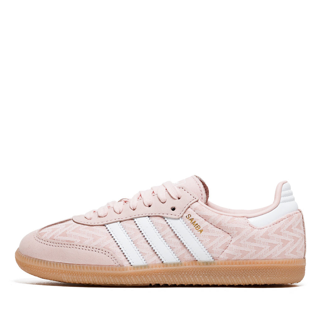 Women's Adidas Samba OG - Sandy Pink/Cloud White