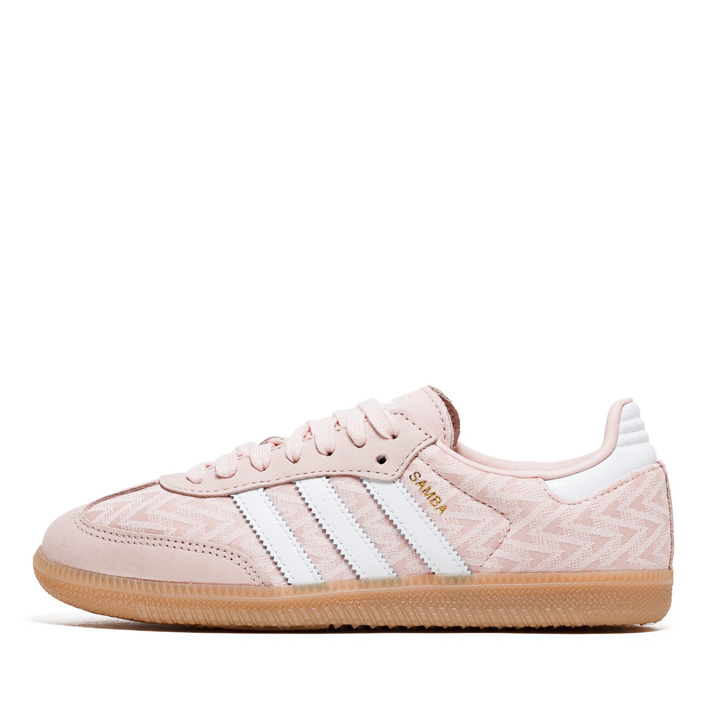 Women's Adidas Samba OG - Sandy Pink/Cloud White