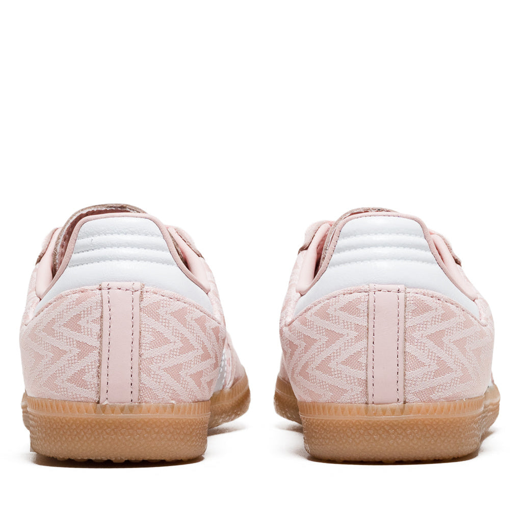 Women's Adidas Samba OG - Sandy Pink/Cloud White