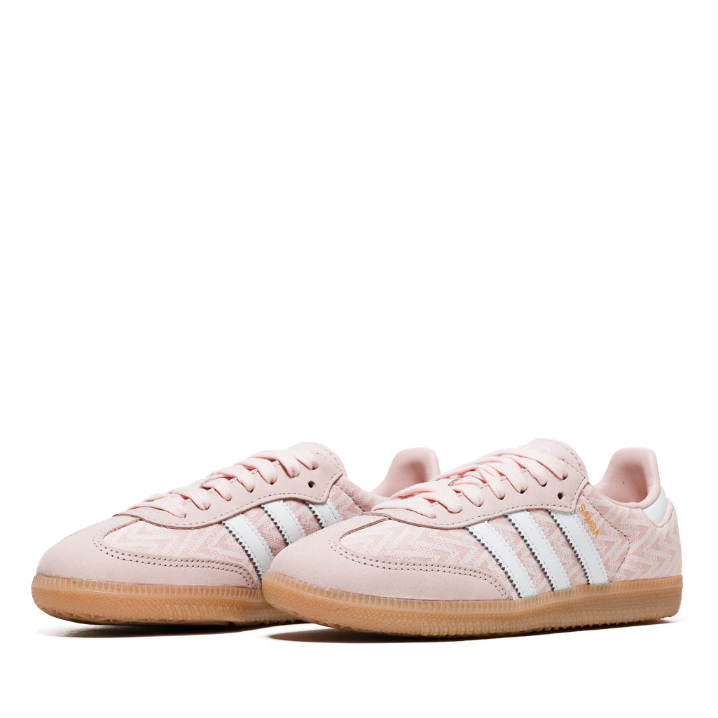 Women's Adidas Samba OG - Sandy Pink/Cloud White