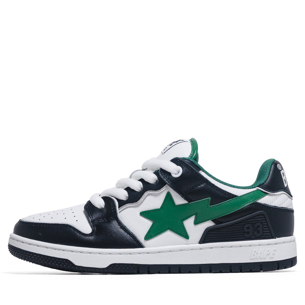 A Bathing Ape New Bape Sk8 Sta #1 M2 - Black/Green
