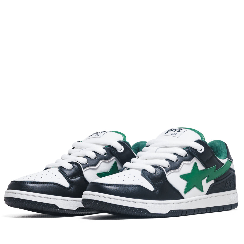 A Bathing Ape New Bape Sk8 Sta #1 M2 - Black/Green