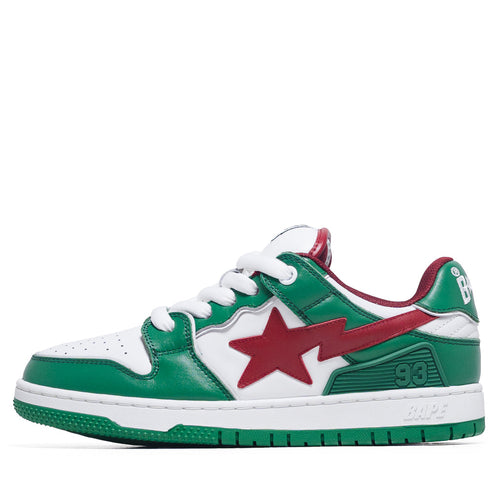 A Bathing Ape New Bape Sk8 Sta #1 M2 - Green/Red