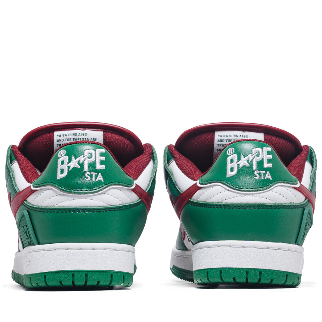 A Bathing Ape New Bape Sk8 Sta #1 M2 - Green/Red