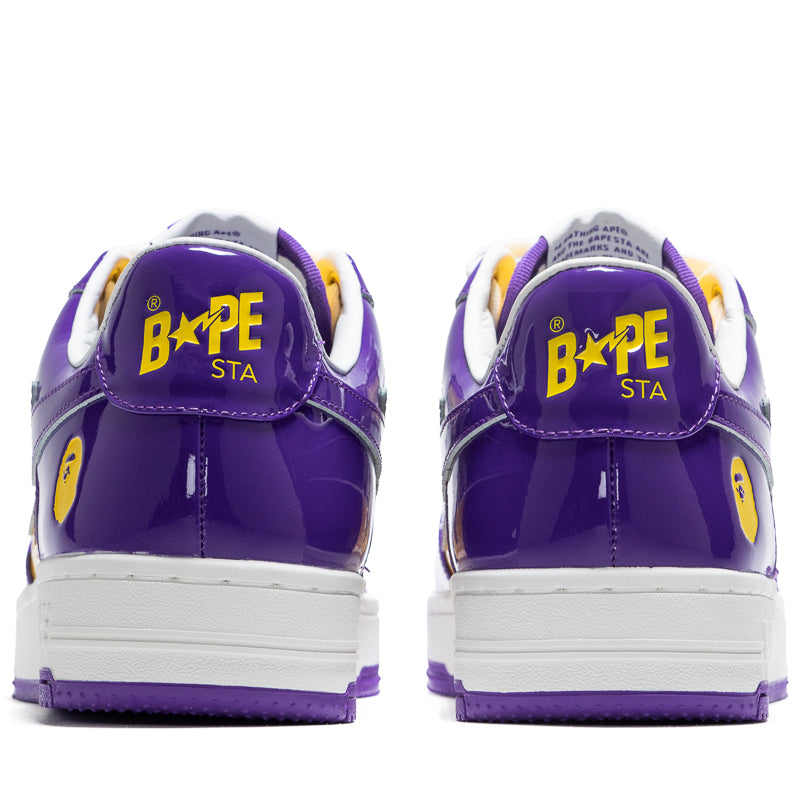 A Bathing Ape Bape Sta #4 M2 - Purple/Yellow