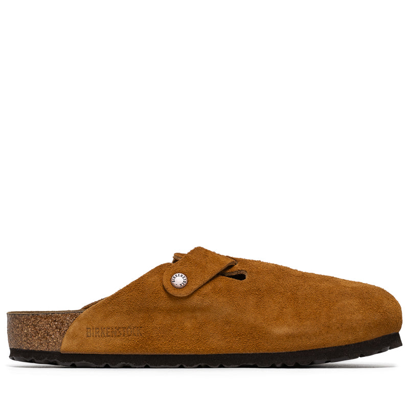 Birkenstock Boston Soft Footbed Suede - Mink