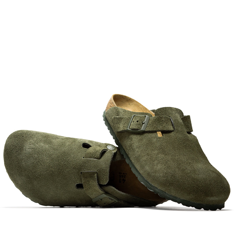 Birkenstock Boston Suede - Thyme