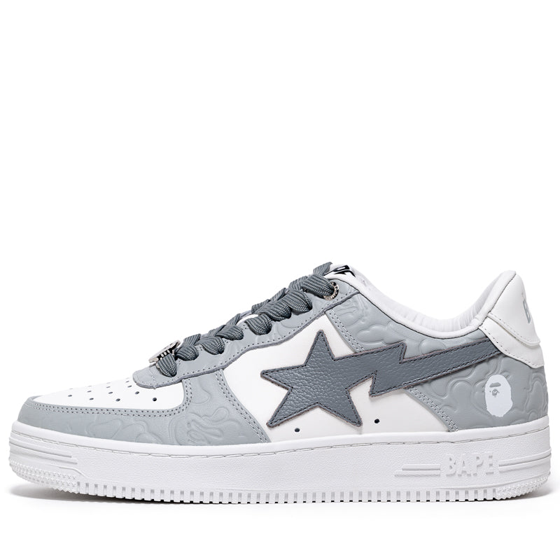 A Bathing Ape Bape Sta #4 M1 - Grey/White