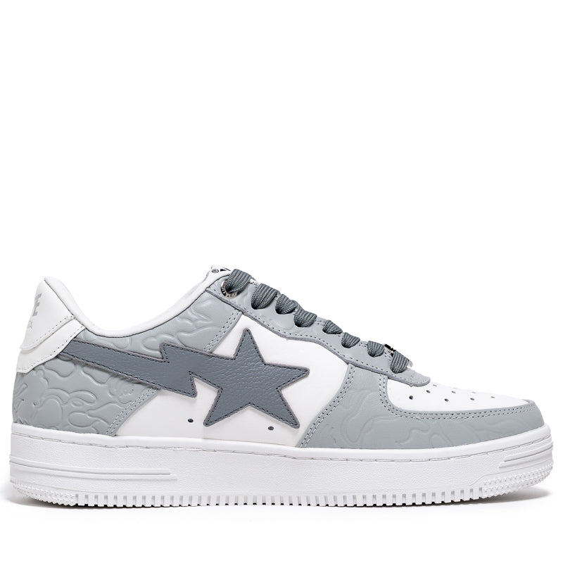 A Bathing Ape Bape Sta #4 M1 - Grey/White