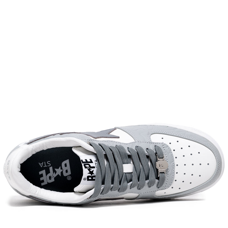 A Bathing Ape Bape Sta #4 M1 - Grey/White