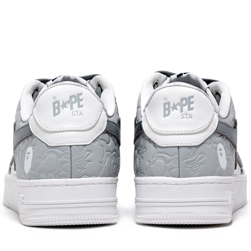 A Bathing Ape Bape Sta #4 M1 - Grey/White