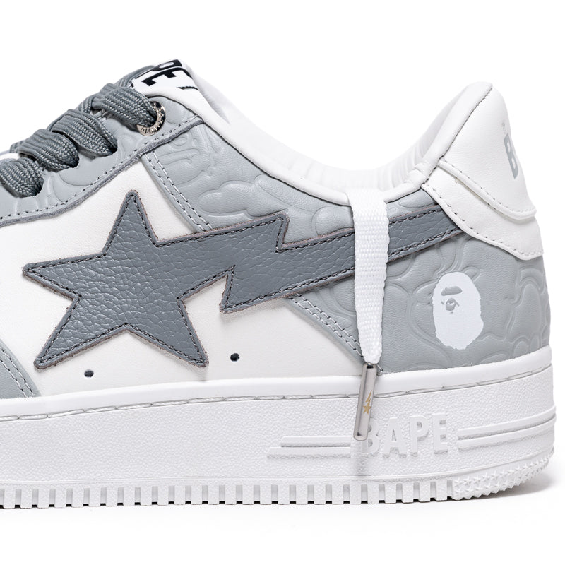 A Bathing Ape Bape Sta #4 M1 - Grey/White